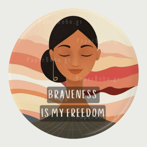 Μαγνητάκι Γυναίκα Minimal Μήνυμα Αποδοχή