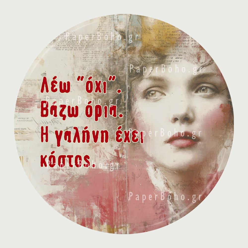 Μήνυμα Γυναικείο Δώρο Μαγνητάκι Ψυγείου