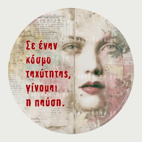 φράση ενδυνάμωσης γυναίκα Μαγνητάκι ψυγείου